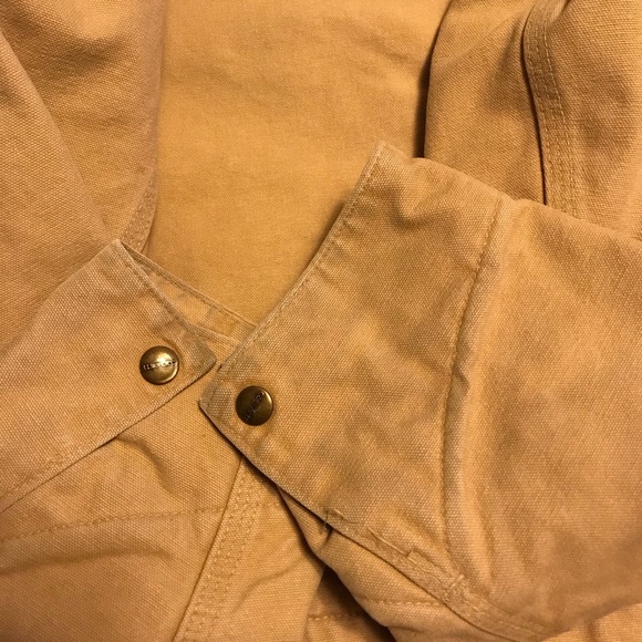 Men’s Carhartt Detroit Cotton Canvas Worker Jacket Regular Large Vintage - Picture 5 of 16